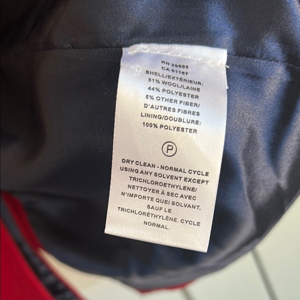 Pendleton Elegant Red Double-Breasted Women's Coa… - image 3